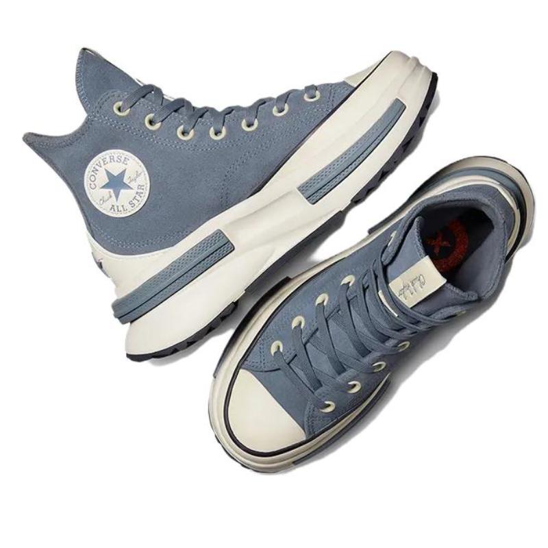 Converse Run Star Legacy CX Lace-up Versatile High-top Canvas Shoes Unisex Blue White