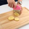 Stainless Steel Wave Shape Vegetable Potato Fruit Slicer Kitchen Tool