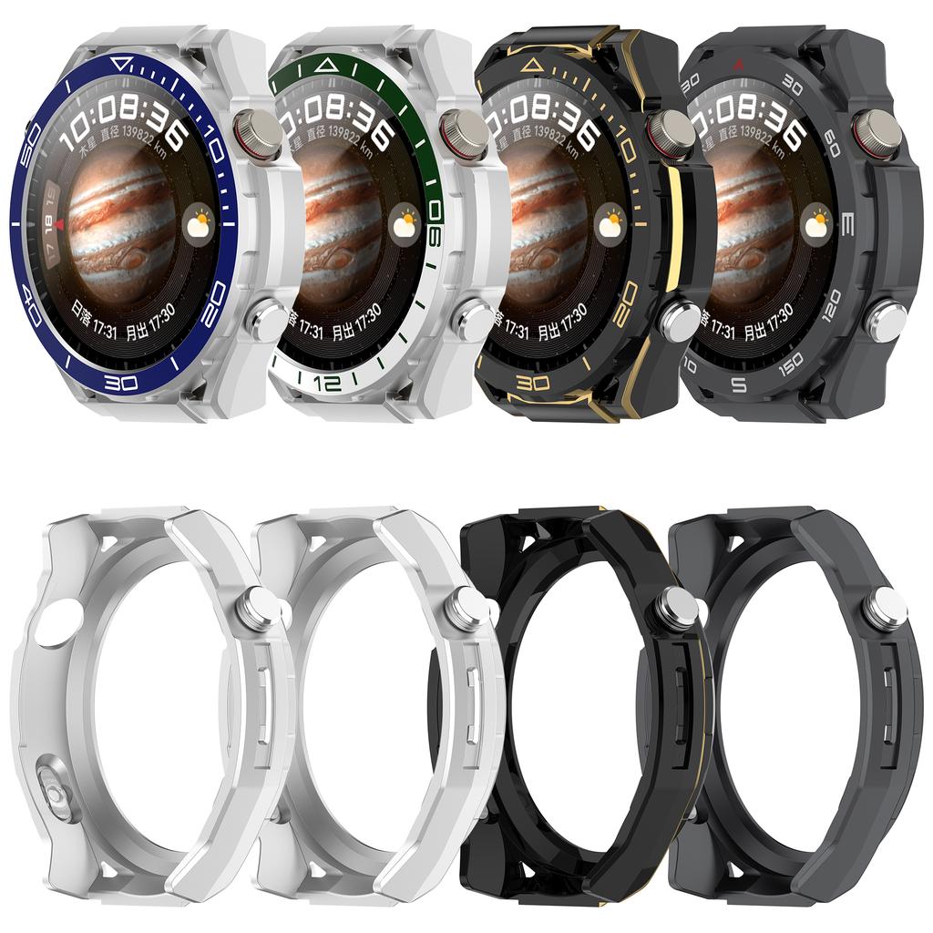 Pro Huawei Watch 4 Pro Ochranné pouzdro Špičkový PC rámeček hodinek proti pádu