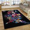 American Football N-NFL Zeichen Rugby Gamer Teppich für Wohnzimmer Schlafzimmer Dekoration, Bodenteppich rutschfeste Dekoration für Sofa Fußmatte