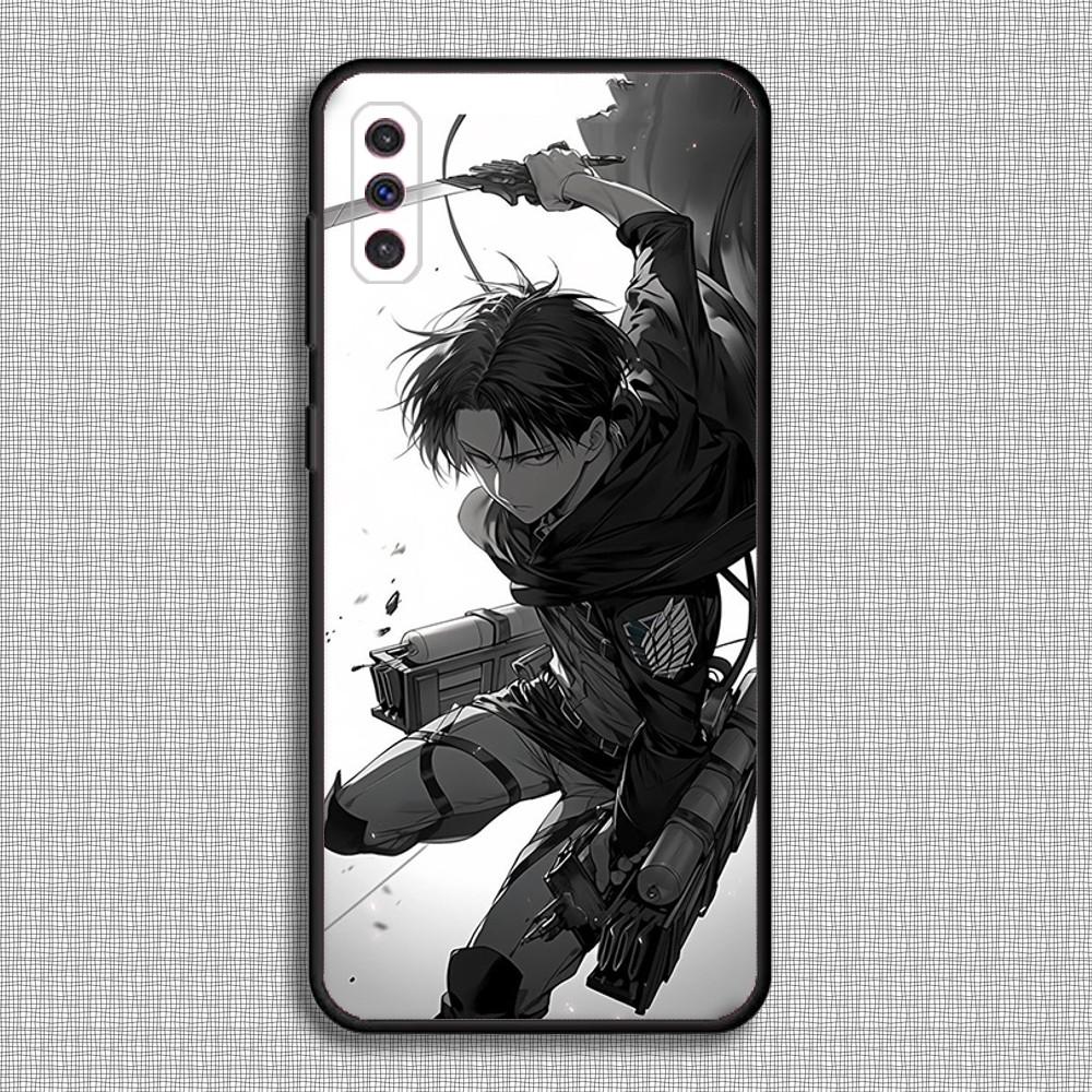 L-Levi A-Ackerman Phone Case For Samsung S23,23,22,30,21,10,9,Note20 Ultra,Lite,Ultra,5G,Plus,FE,Black Soft Case