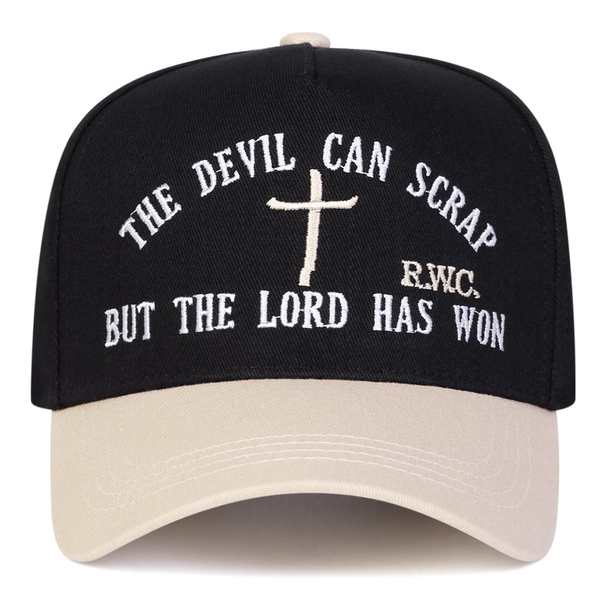 

Unisex But The Lord Has Won Embroidery Baseball Caps Spring Autumn Outdoor Adjustable Casual Hats Sunscreen Hat Sports Cap