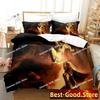 Demon Monster Satan Bedding Set Single Twin Printed Bed Set With Pillowcase Bed Duvet Cover Single Double Queen Super King Size