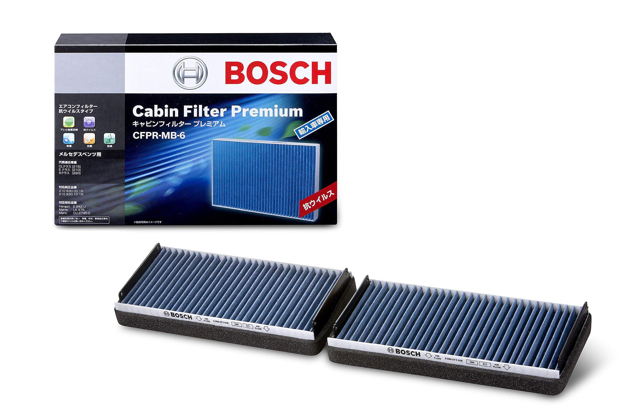 

BOSCH Премиальный салонный фильтр для импортных автомобилей, Mercedes-Benz CFPR-MB-6