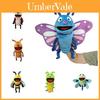 Marioneta Ventrílocua de Insecto Peluche Para Cuentacuentos Infantiles Forma de Oruga Suave y Abrazable