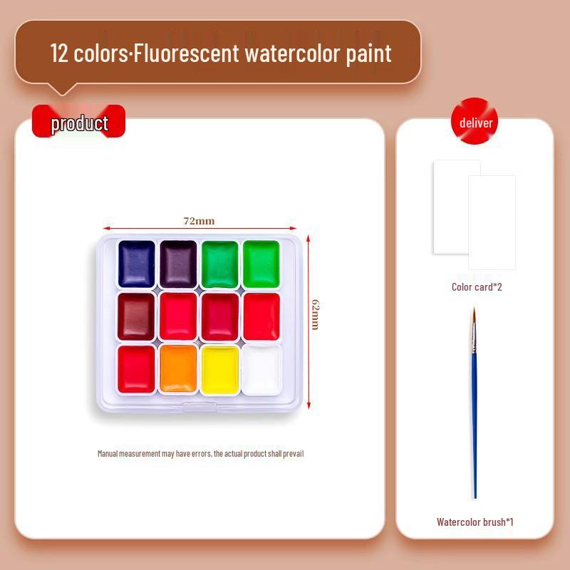 Pearlescent Dunhuang Gold Watercolor Set: 60 Colors for Painting & Nail Art