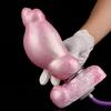 Weiches Silikon aufblasbarer Analplug Analdilatator weiblicher Masturbator Dildo Sexspielzeug realistischer Penis großer Schwanz