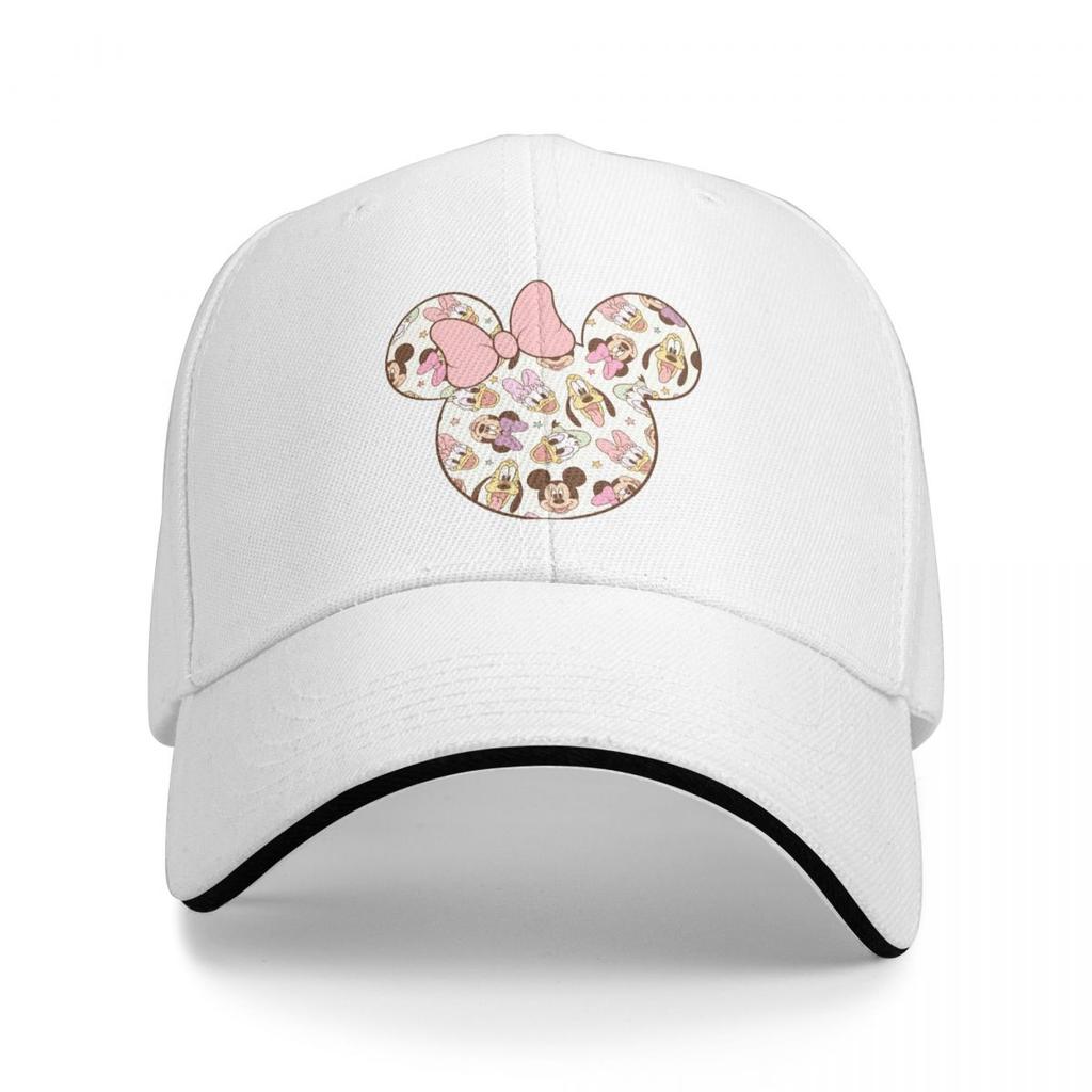 Casquettes de Baseball Mickey Mouse de Loisir Pour Hommes Femmes Casquette Headwear Pour Activités Quotidiennes Réglable