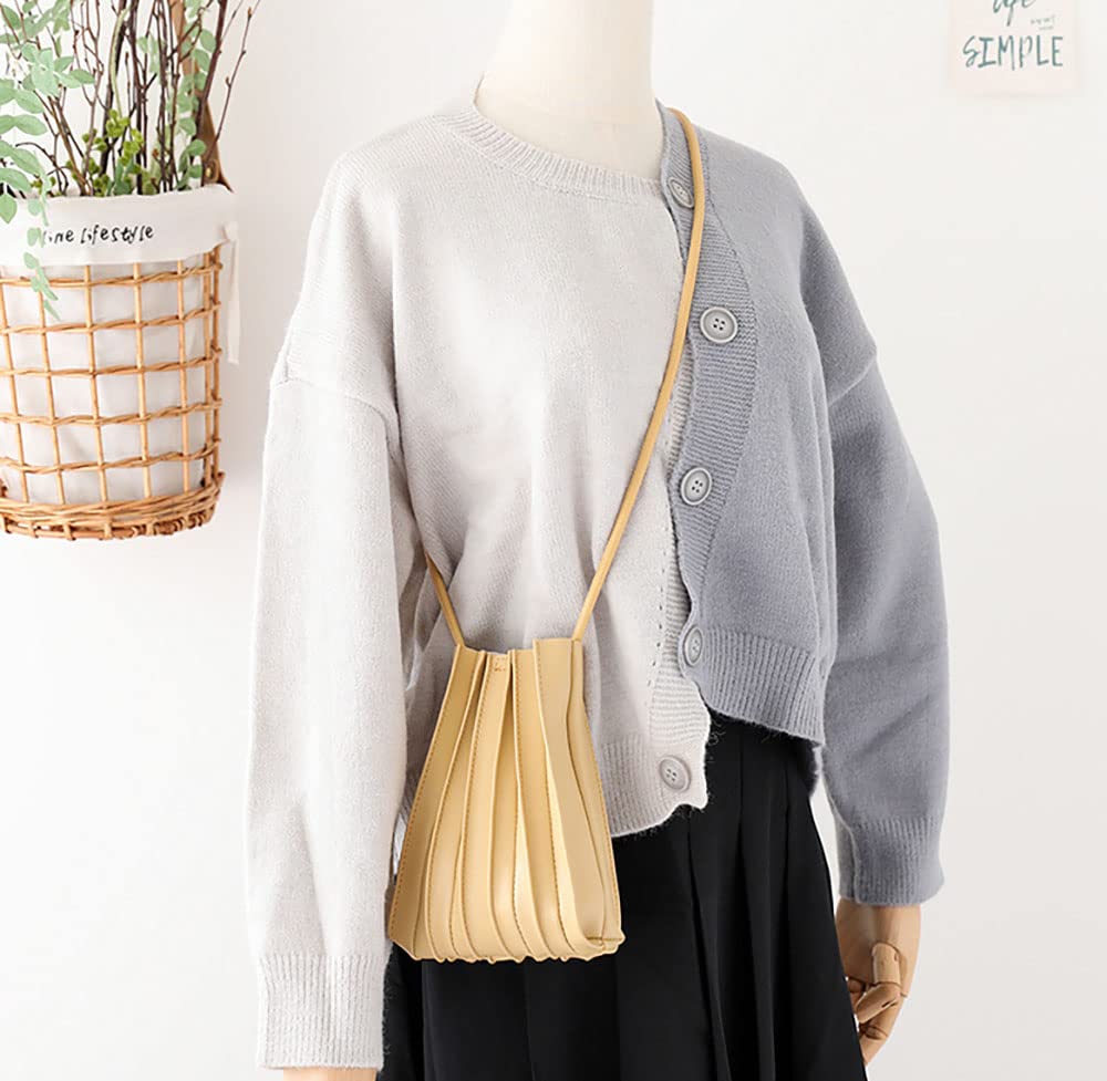 [LIVELILY] Shoulder Bag, Smartphone Pouch, Simple Mini Bag (Cream)