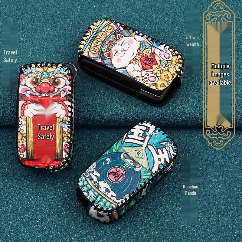 Huanghai N1 N2 Pickup & Qisheng V3 Schutzhülle für Autoschlüssel mit Schnalle