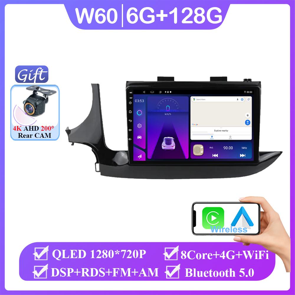 Android 14 Radio For Buick Encore Opel Mokka X Vauxhall 2016-2018 Carplay GPS Navigation Multimedia Video Player Stereo No 2din