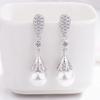 Sace Gems Classic Copper Alloy Zircon Earrings for Women Wedding Party Gifts