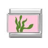 New Pink Sea Series Starfish Shell Crab Conch Italian Charm Links Fit 9MM Stainless Steel Bracelet Women Men DIY Making Jewelry