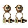 Brass Material Battery Clamps Adjustable Design Battery Connectors  Boats Use