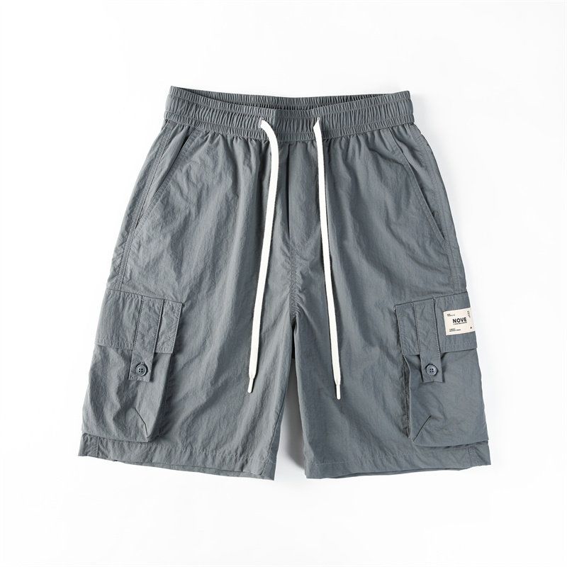 Foreign Trade Surplus Trendy Brand Workwear Shorts for Men, New Summer Style Casual Sports Beach Fashion Loose Breathable Five-Point Shorts