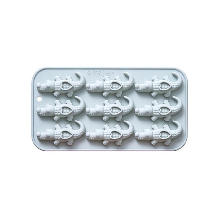 9 Unit Crocodiles Designs Silicone Mold Food Safe Materials Mould For Cake Decorating Chocolate Molds