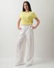 Linen Trousers Of White 4005 38 White