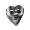 1PC Heart-shaped Five-pointed Star Biscuit Stainless Steel Mold Salad Diy Bakeware Tool Cake Tool Salad Dessert Sushi Tool