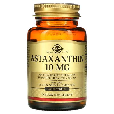 Astaxanthin, 10 Mg, 30 Softgels