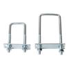 1Pcs Galvanized Q235 Carbon Steel M8 Square Tube Clamp Screws Square Bolt  for Square Tube