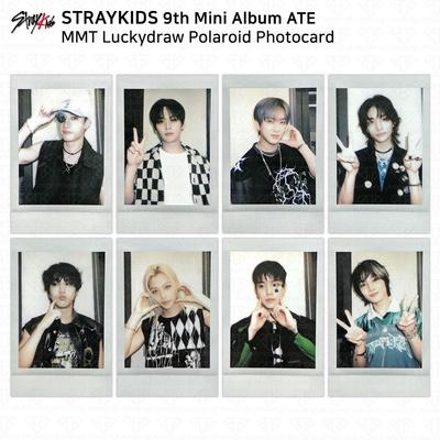 9th Mini Album ATE MMT Lucky Draw Polaroid Photocard KPOP K-POP
