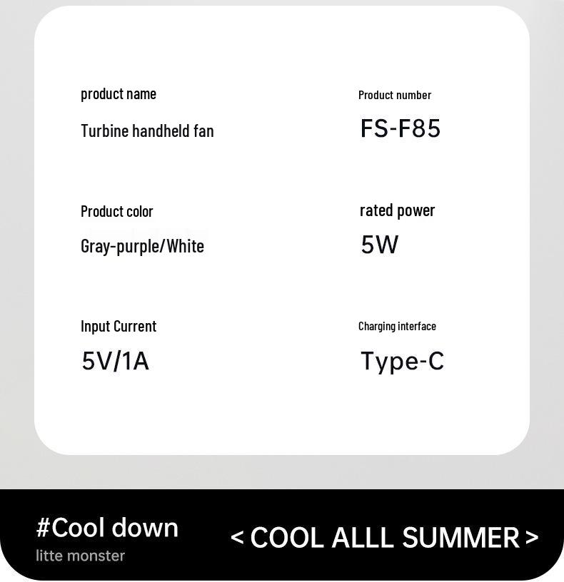 High-Speed Portable USB Mini Fan & Air Conditioner for Students
