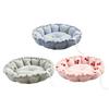 Pet Bed Ultra-thick Reusable Super Soft Comfortable Breathable Warm-keeping High Elasticity Lightweight Large Pet Dog Round Bed Kennels for Bedroom