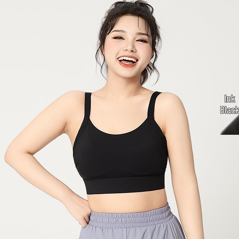 

Спортивный бюстгальтер с перекрестными лямками и цветовыми блоками, с сильной поддержкой и интегрированными чашками X-Large