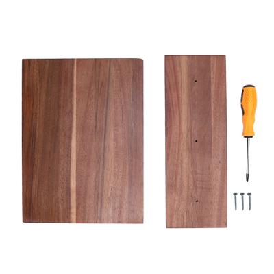 Wooden Magnetic Cutter Holder Stand Universal Double Sided Block for Kitchen Counter Display