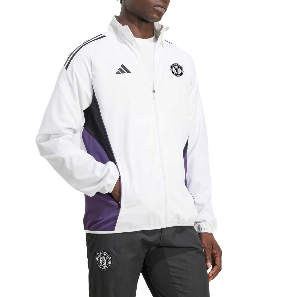 adidas Manchester United Tiro 25 Competitie Presentatiejack Lange Mouwen Modieus Veelzijdig Jack Herenjack JP3108
