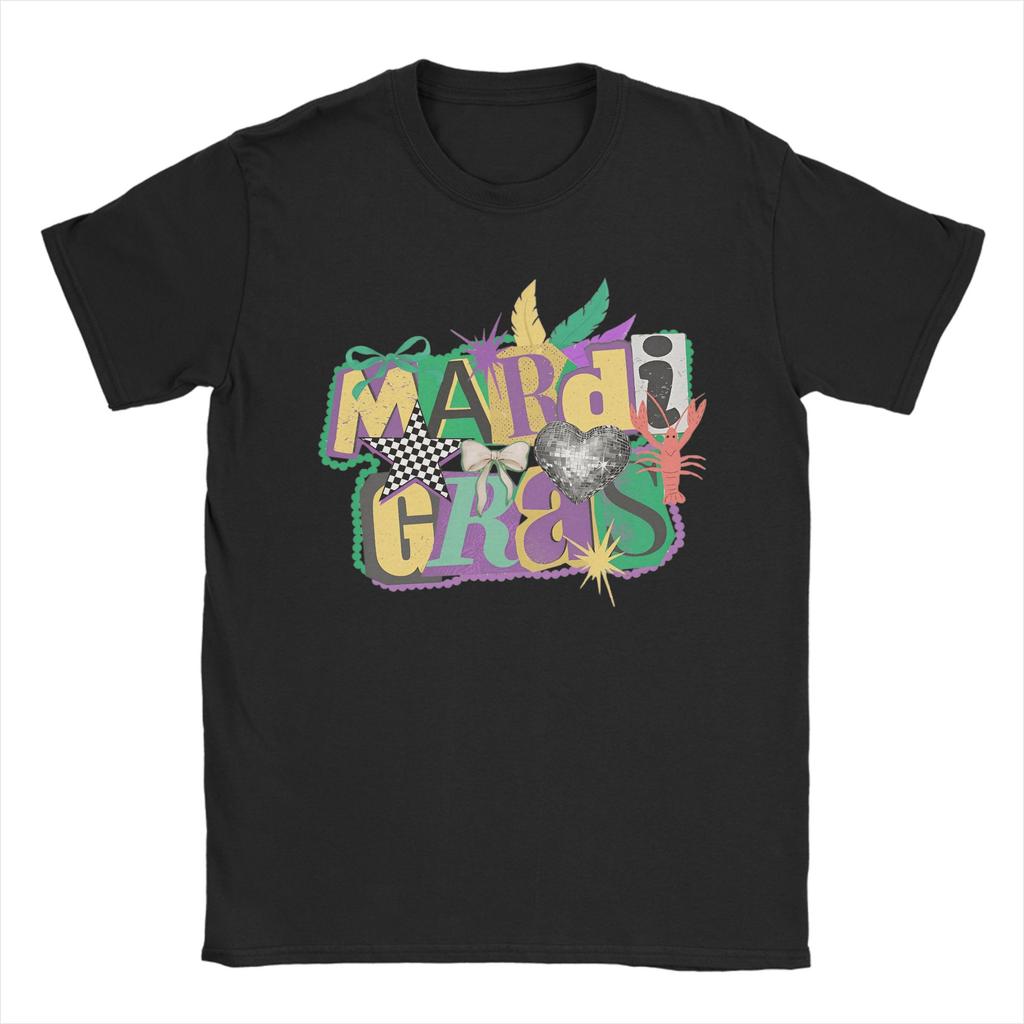 Mardi Gras Festival Lobster Heart Star T-shirt