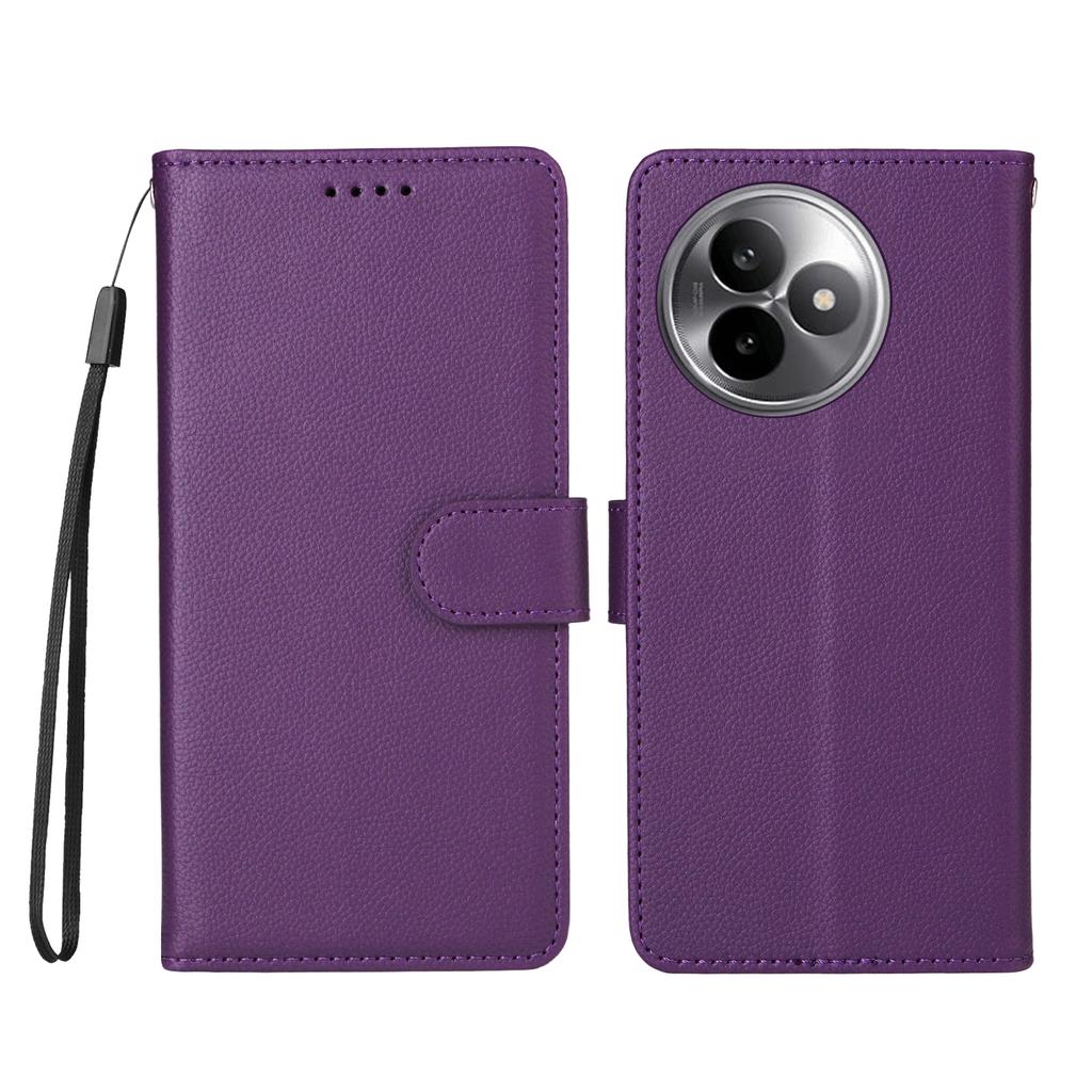 For Xiaomi Redmi K80 Ultra 5G Case RFID Blocking 3 Card Slots PU Leather Phone Cover with Wrist Strap
