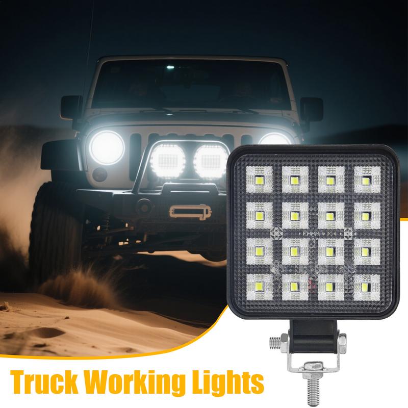 

Truck Work Lights Square Truck Flood Lights 11.6w Bright Floodlight Modification Lighting Ip65 Waterproof For Marine Motorcycle CHINA