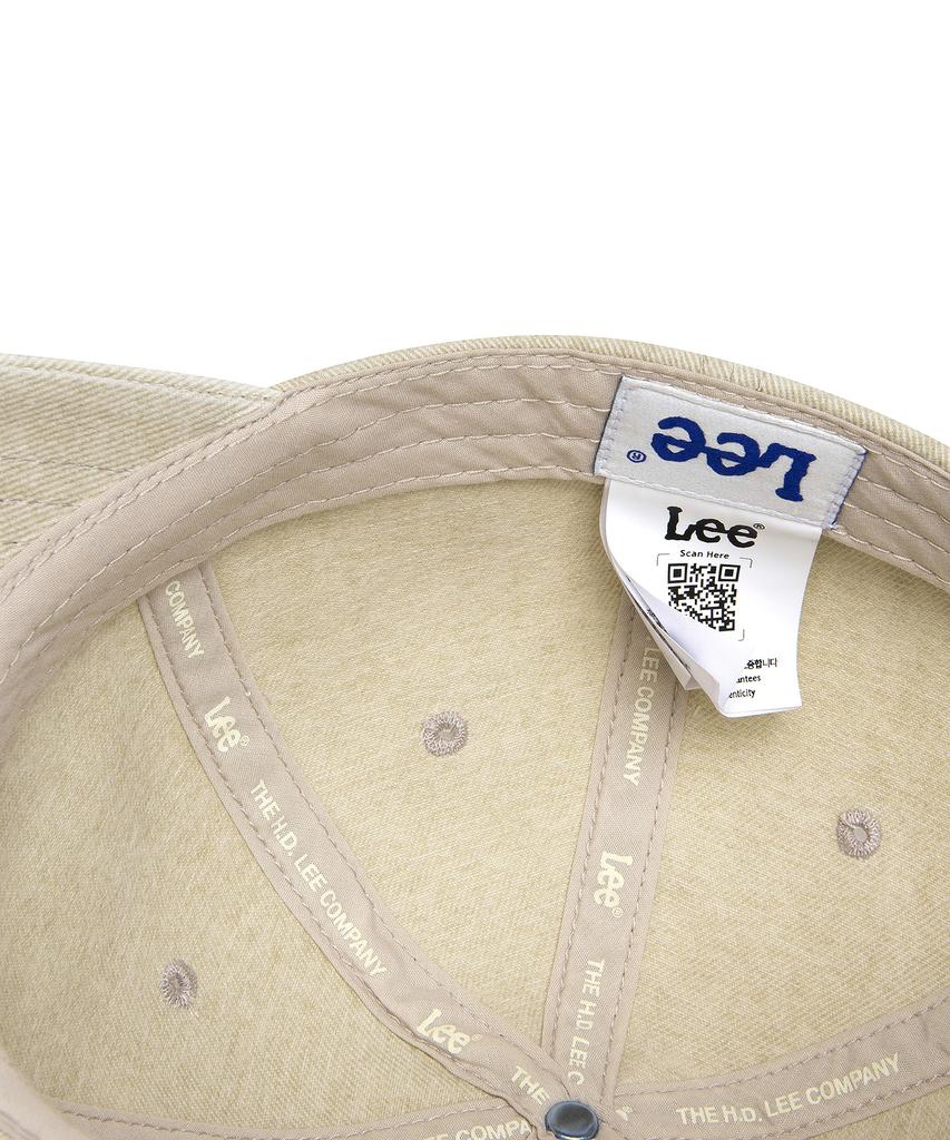 LEE Small Twitch Logo Pigment Ball Cap Beige