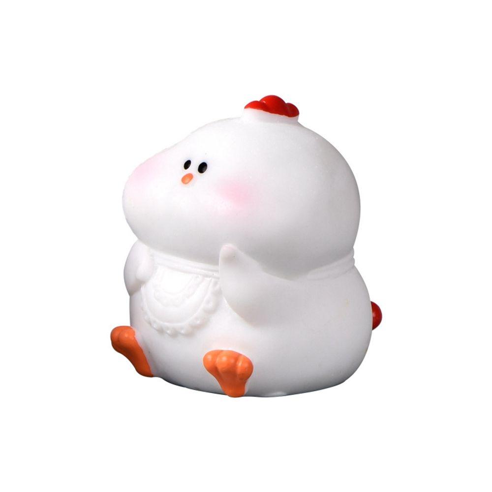 Rooster Home Decorative Fairy Garden Ornaments Micro Landscape Chicken Miniatures Figurines