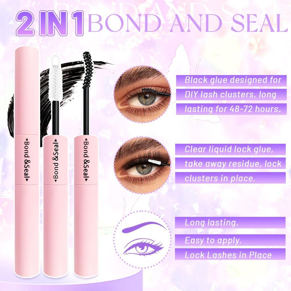 Natural Look 3D Faux Mink Lash 10-18mm Length DIY Lash Extension Kit  Eye Lash Extension