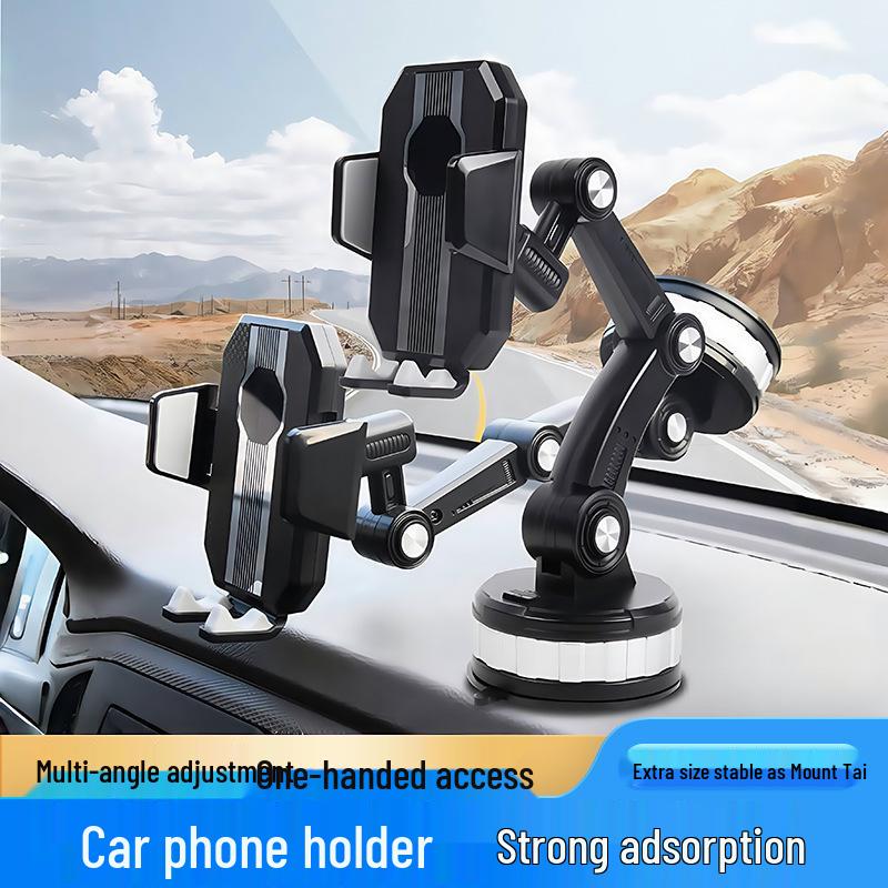 Multifunktionale Autotelefonhalterung mit Saugnapf für Windschutzscheibe & Konsole
