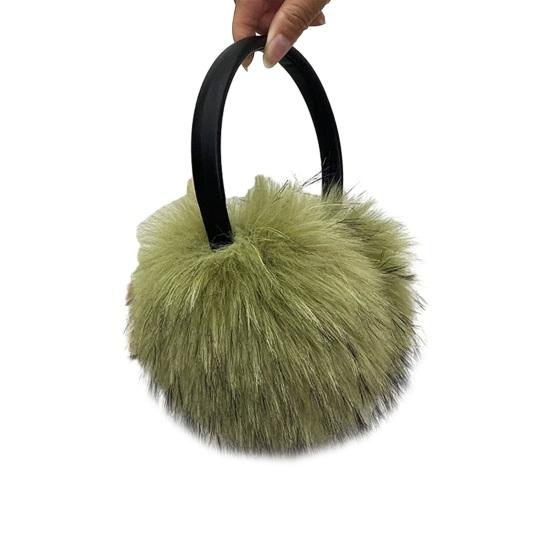 Earmuffs Faux Mink Fur Oversized Fit Soft Thick Fluffy Warm Ear Warmers Fall Winter Outdoor Activities Ear Muffs