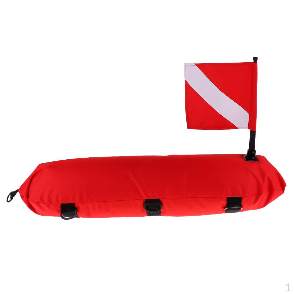 

Scuba Buoy Float with Dive Flag for Surface Signalling - Professional & Heavy Duty