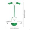 Bouncing Ball Kids Pogo Jump Board Balance PVC Material Non Slip Handle Cartoon Shape Suitable