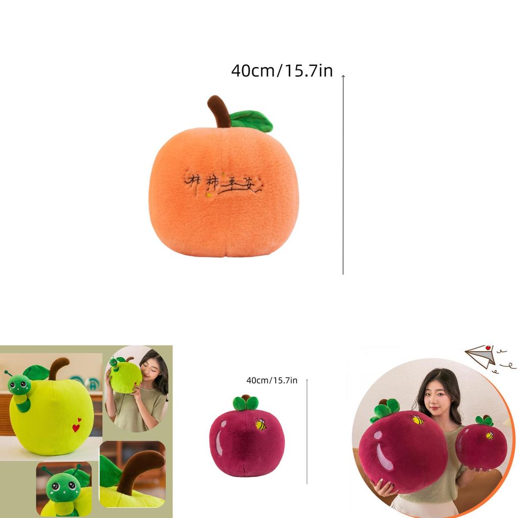 Realistic Fruit Plush Toy For Home Decor And Gifts