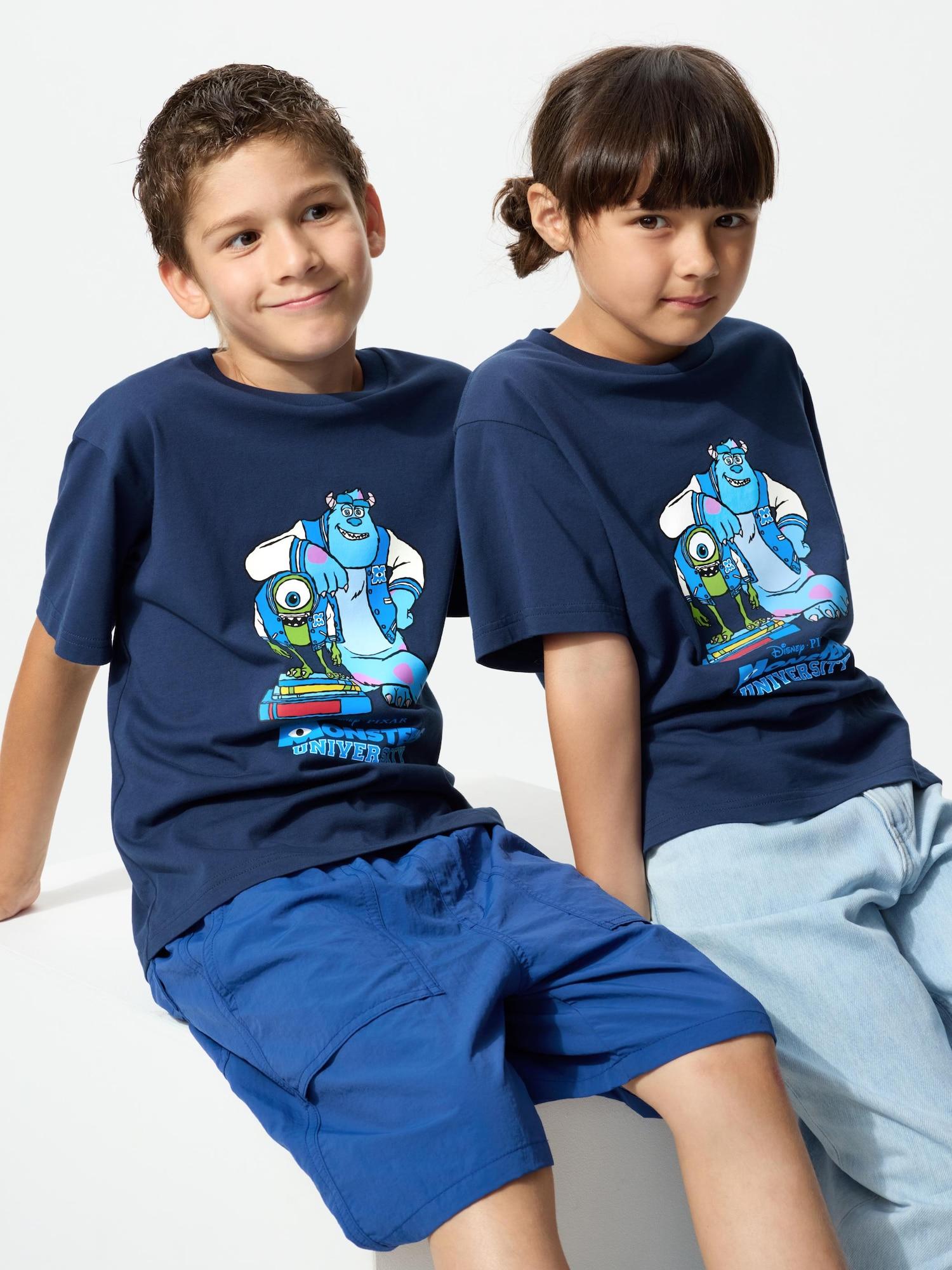 

Uniqlo Kids Mfa TimElEss UT Graphic T shorT SlEEvE E 69 NAVY/KIDS 140