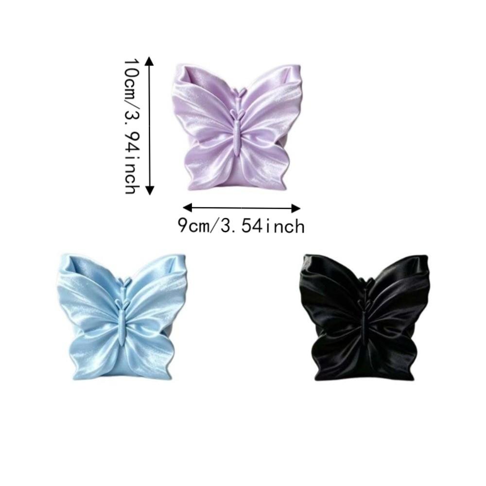 Makeup Brush Bin 3D Printed Pen Stand Simulation Butterfly Model Study Room Decor