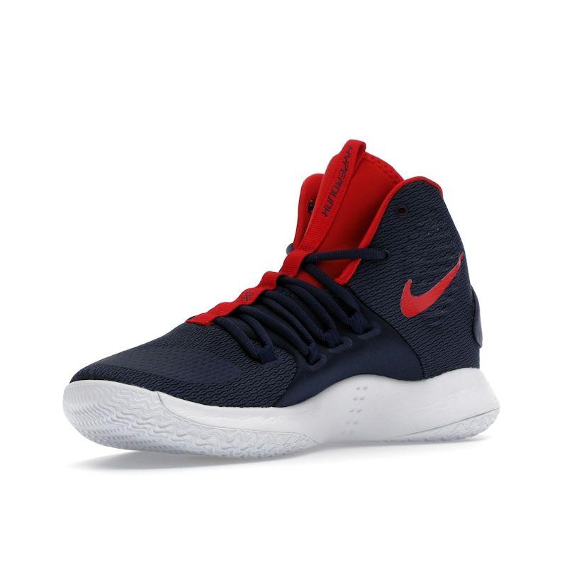 Nike Hyperdunk X EP USA Men Sneakers Blue Midnight-Navy University-Red AO7890-400