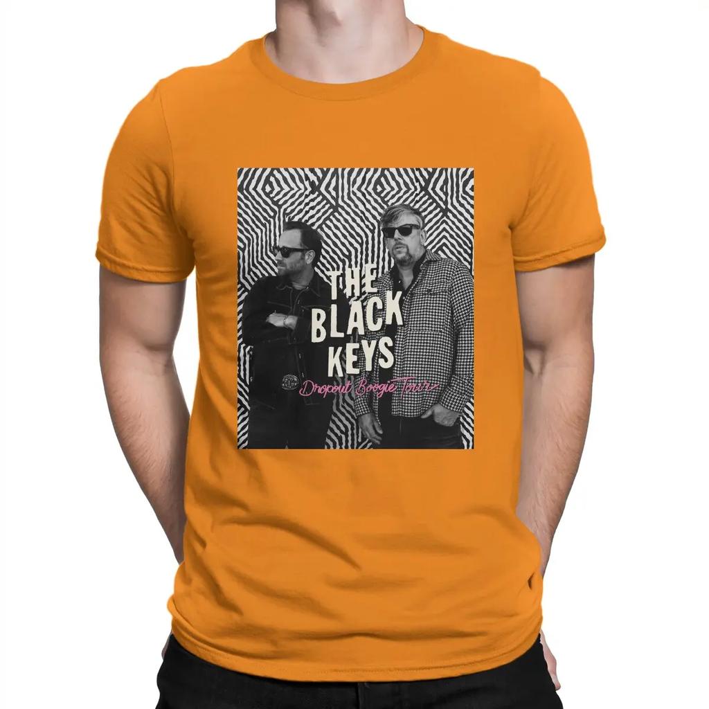 The Black Keys Creative TShirt for Member Round Neck Basic T Shirt Personalize Birthday Gifts OutdoorWear Unisex