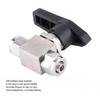 Straight In Ball Valve 304 Stainless Steel Quick Twisting Ball Valve for Water Air Pipe(8 X 6mm )