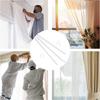 Vertical Blind Opening Rod with Handle and Stick White Plastic Replacement Curtain Pull Wand for Home Window Decors