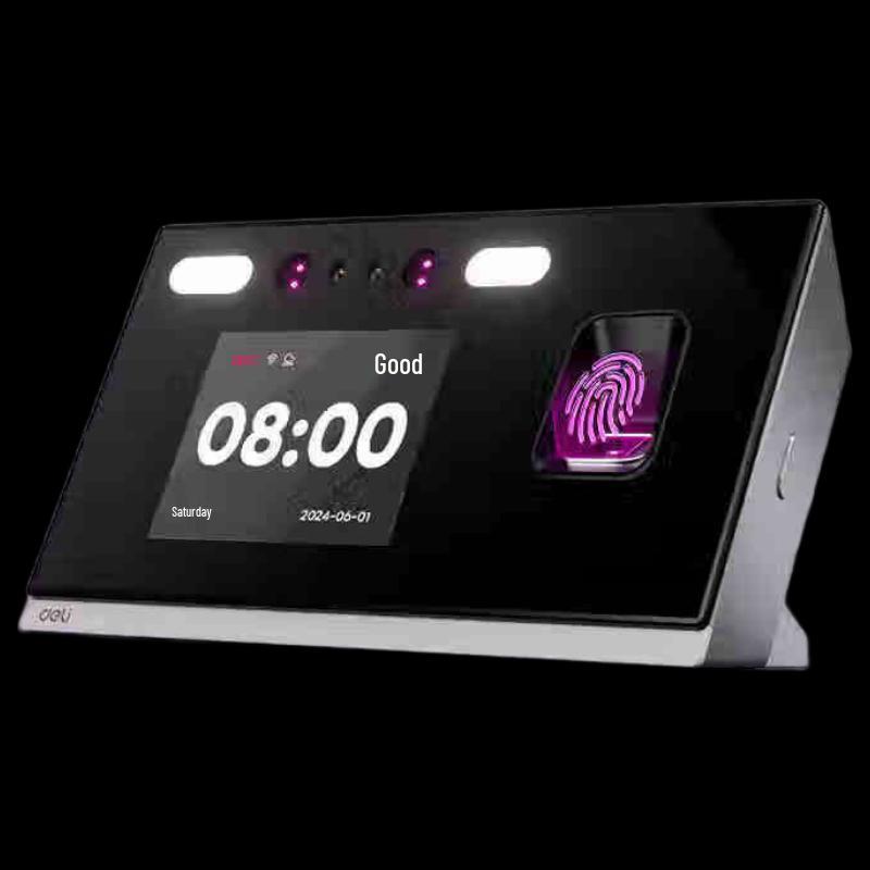 Deli D63C Facial Recognition Fingerprint Cloud Time Clock