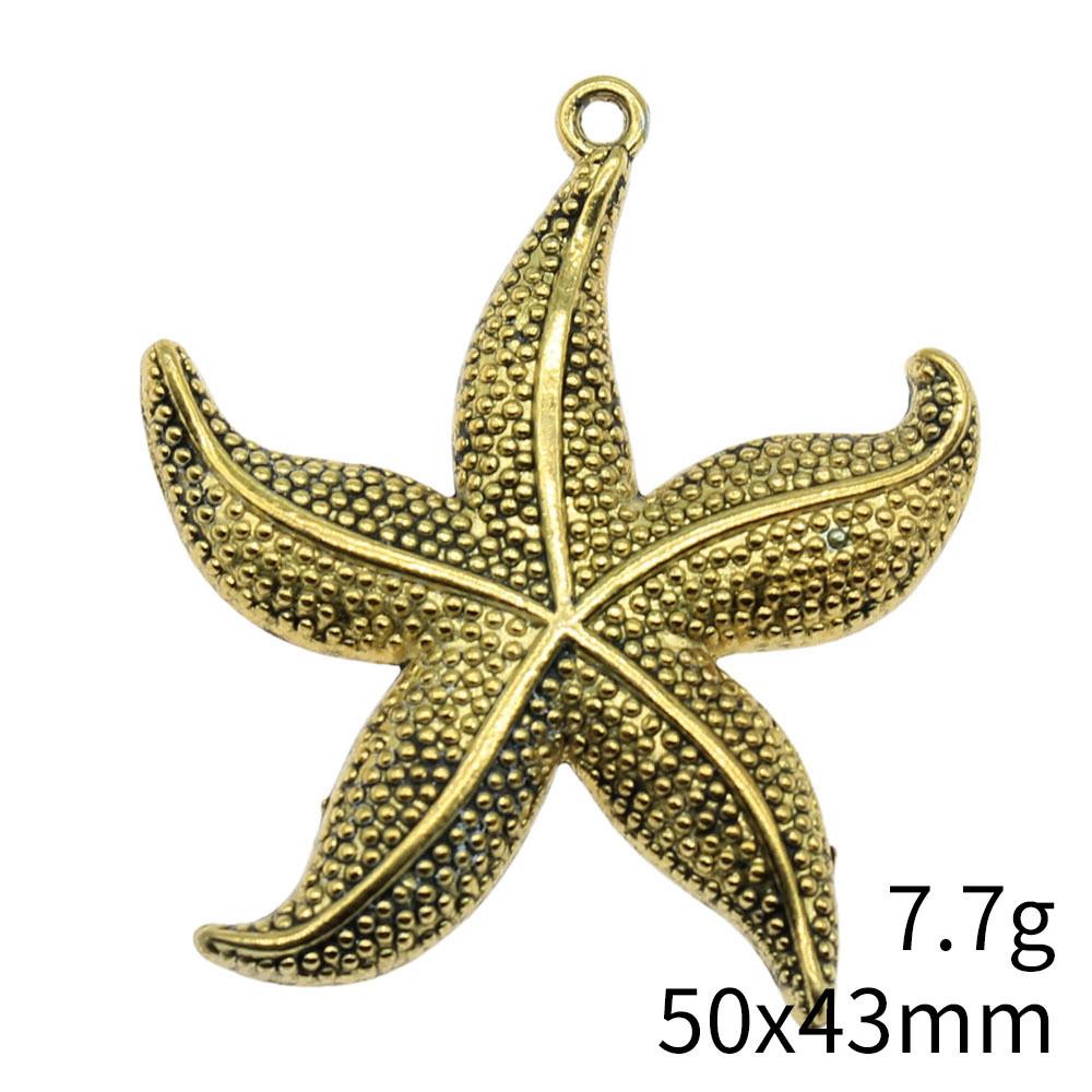 Mother's Day Charms For Needlework Starfish Charms Pendant Clearance Sale Items Pendants For Bracelets