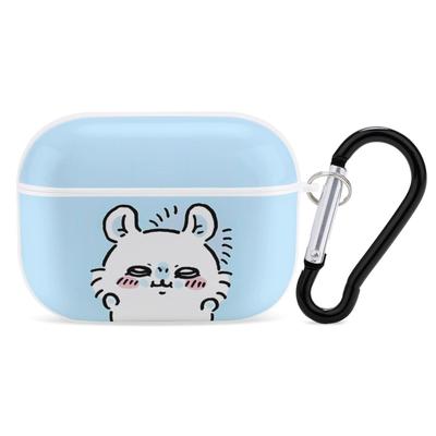 Niedliche kleine Tier Kaninchen Anime Airpods Pro2 Hülle Niedlicher Charakter Airpods Pro 2. Generation Hülle Tragbare Airpods Hülle mit Karabiner Pro Kopfhörer